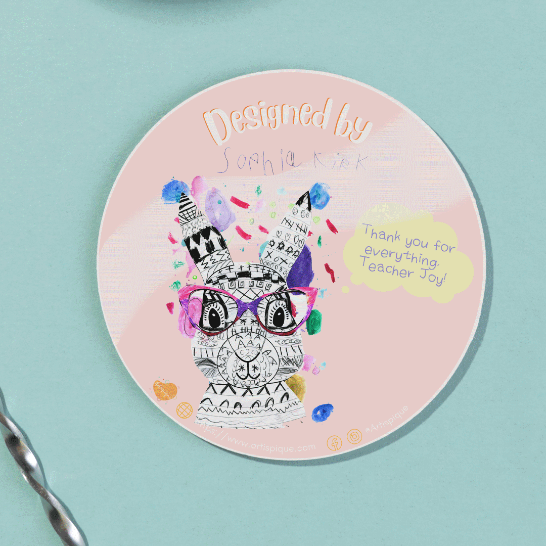 Custom Art Mug Coasters