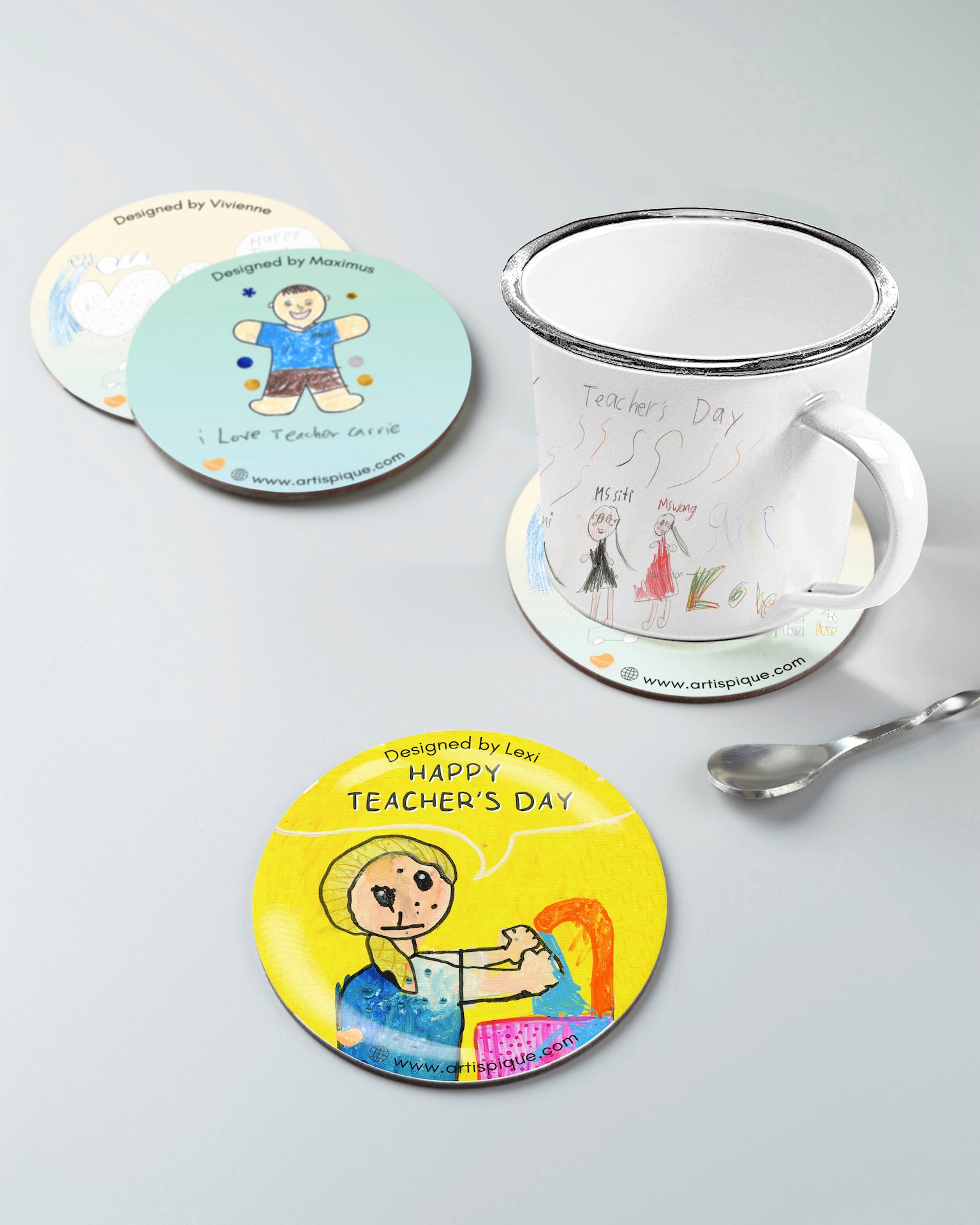 Custom Art Mug Coasters