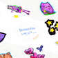 Personalised Waterproof Artsy Stickers
